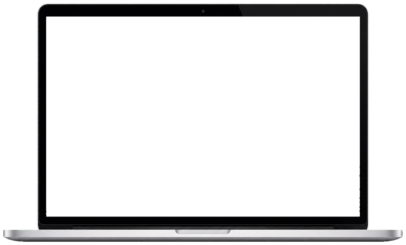 Silver laptop frame